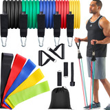 Kit Treino Em Casa Exercicios Elastico