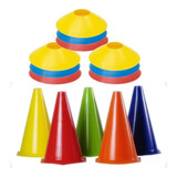 Kit Treino Funcional 10 Cones 10 Chapéu Chinês