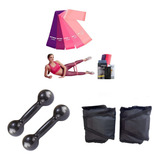 Kit Treino Halter 3kg Caneleira 3kg Kit Theraband