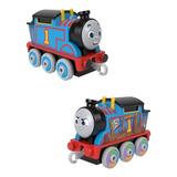 Kit Trenzinho Thomas E Seus Amigos Mini Locomotiva Mattel Cor Azul E Colorido