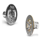 Kit Trike Motorizado Suporte Coroa E Suporte Disco