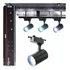 Kit Trilho Eletrificado 15w 6500k 1m Preto 3 Spots Led Branco Frio 110v/220v 251931414 Avant