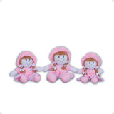 Kit Trio Boneca Pano