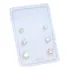 Kit Trio Brinco Prata 925 Legítima Ponto De Luz Zirconia