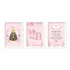 Kit Trio De Quadros Nossa Senhora Aparecida Com Oração Anjo 
