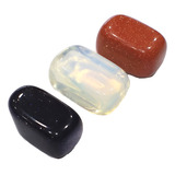 Kit Trio Pedra Do Sol Da Lua Das Estrelas 2cm Qualidade