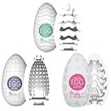 Kit Triplo Eggs Ovo Mastubador Estimulo Sexshop Flexivel Stepper Spider E Wavy
