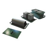 Kit Triplo Forma Bloco E Canaleta 20 Sem Fundo 19x19x39cms