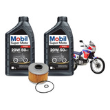 Kit Troca 2 L Oleo Motor Filtro Honda Nx 350 Sahara 1993