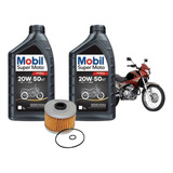 Kit Troca 2 L Oleo Motor Filtro Honda Nx 400 Falcon 2004