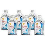 Kit Troca 6 L Oleo Motor Sae 5w30 Shell Helix Hx8 Api Sp Sintetico Ilsac Gf-6a