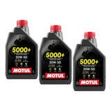 Kit Troca Óleo Buell Xb12s Xb 12 S Motul 5000+ 20w50 3l