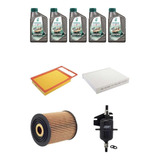 Kit Troca Óleo Selènia 5w30 Para Fiat Grand Siena 1.6 2012 A