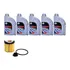 Kit Troca De Óleo Fuchs 5w40 Para Bmw X1 20i 2011 Á 2012