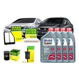 Kit Troca De Óleo 0w20 E Filtros Honda Civic 2 0 2014 2015