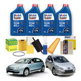Kit Troca De Óleo 10w40 C4 307 1 6 16v 2009 2010 2011 2012 3