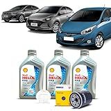 Kit Troca De Oleo 5w30 E Filtro HB20 1 0 12V 2012 A 2022