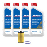 Kit Troca De Óleo 5w30 E Filtro Refil Cruze 12 15 Acdelco gm