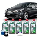Kit Troca De Oleo 5w30 E Filtro Toyota Corolla 1 8 16V 2015 A 2019