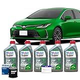 Kit Troca De Oleo 5w30 E Filtro Toyota Corolla 1 8 16V 2020 A 2025