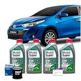 Kit Troca De Oleo 5w30 E Filtro Toyota Yaris Sedan 1 5 16V 2018 A 2025