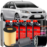Kit Troca De Oleo 5w30 Ford Motorcraft Filtros E Cabine 10000 Km Focus 2 0 16v Duratec 2009 2010 2011 2012 2013