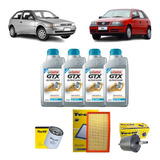 Kit Troca De Oleo E Filtros Gol G2 G3 1 6 15w40 Castrol