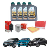 Kit Troca De Oleo E Filtros Gol G2 G3 G4 1 6 15w40 Castrol