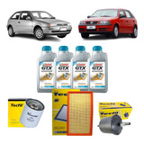 Kit Troca De Oleo E Filtros Gol G2 G3 G4 1 6 15w40 Castrol