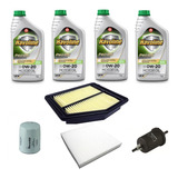 Kit Troca De Oleo Filtros 0w20 Honda New Civic 2013 A 2015