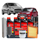 Kit Troca De Oleo Ford Motorcraft 5w30 100 Sintetico Filtros E Cabine Ford New Fiesta 1 5 16v E 1 6 16v Após 2014