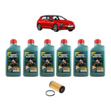 Kit Troca De Oleo Golf 2 0 Gti 2014 Em Diante Castrol