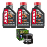 Kit Troca De Óleo Motul Filtro Honda Vt 750 Shadow