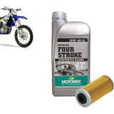 Kit Troca De Óleo Sherco 250 300 4 Tempos Motorex 10w40