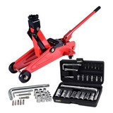 Kit Troca Estepe Completo Macaco 2 Ton Jacarezinho Soquete