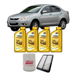 Kit Troca Leo Lubrax 15w40 Para Jac J3 1.4 16v 2011 A 2017