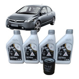 Kit Troca Óleo 10w30 Civic 1 8 16v G8 2007 2008 2009 2010 11