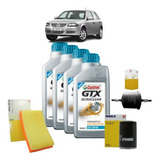 Kit Troca Oleo 15w40 Castrol E Filtros Mahle Gol G4 1 6
