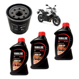 Kit Troca Oleo 3l Yamalub 20w50 1 Filtro Óleo Xj6