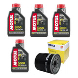 Kit Troca Óleo 4l 4t Com 1 Filtro Mahle Ninja Zx10rr Z800