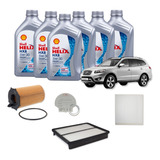 Kit Troca Óleo 5w30 E Filtros Santa Fé 3 5 V6 2010 Em Diante