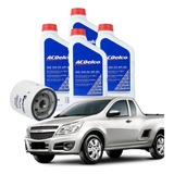 Kit Troca Óleo Acdelco 5w 30 Chevrolet Montana 4l Filtro
