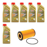 Kit Troca Óleo Castrol 5w30 Volvo S40 2 5 220cv 2004 2012