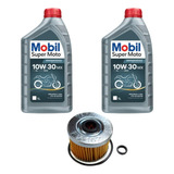 Kit Troca Óleo Cb300 xre300 2 Lts Mobil 10w30 filtro Óleo