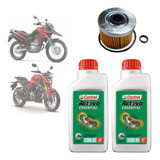 Kit Troca Óleo Cb300 xre300 twister falcon 2 Lt 10w30 filtro