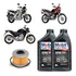 Kit Troca Oleo E Filtro Cbx250 Twister Cb300 Xre Mobil 20w50