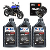 Kit Troca Óleo Honda Shadow 600 750 3l Filtro Ph6017a