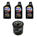 Kit Troca Óleo Honda Shadow 600 750 3l Filtro Ph6017a