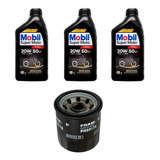 Kit Troca Óleo Honda Shadow 600 750 3l Filtro Ph6017a