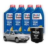Kit Troca Óleo Mobil Voyage Saveiro Fox Gol G2 G3 G4 G5 G6